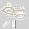 Стельова LED люстра Sunlight 6077/500 Білий