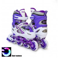 Роликові ковзани Power Champs 29-33 Violet (2026252347-S)
