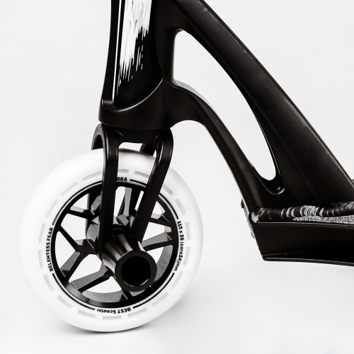 Самокат трюковий Best Scooter FEAR SCS система пеги алюмінієвий диск та дека колеса PU 100 кг Black and grey (112899) Самокат трюковий Best Scooter FEAR SCS система пеги алюмінієвий диск та дека колеса PU 100 кг Black and grey (112899)