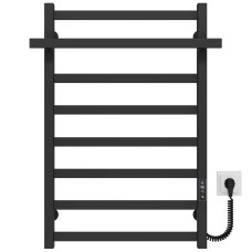 Рушникосушарка електрична Nicolе П8 500х800 Deffi Чорний JD04 (A.NI.80.50.8.E.B.R.2)