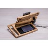 Настільний дерев'яний органайзер для гаджетів ecoWalnut  292x180x180 мм