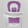 Стільчик для годування Toti W-62005 58х82х110 см Pink/White (96503)