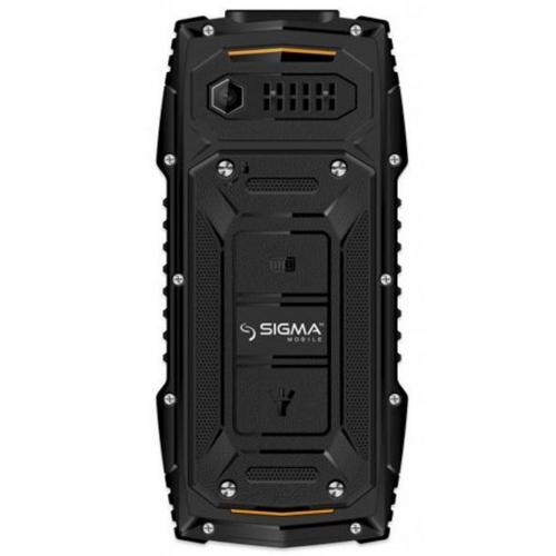 Мобільний телефон Sigma X-treme AZ68 Black Orange (4827798374917)