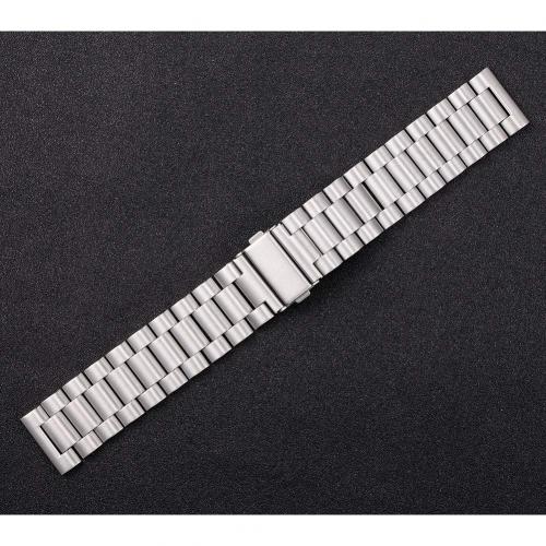 Ремінець BeWatch сталевий універсальний 20 мм Сріблястий (1110405) Ремінець BeWatch сталевий універсальний 20 мм Сріблястий (1110405)