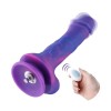 Фалоімітатор 8.2″ з вібрацією для секс-машин Hismith Purple Silicone Dildo with Vibe, KlicLok в інтернет супермаркеті PbayMarket!