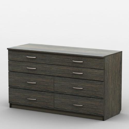 Комод Тиса Мебель АКМ-73 2 Венге 90x60x120 см