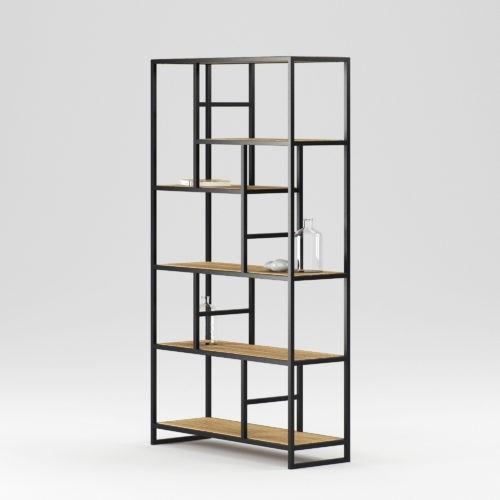 Стелаж GoodsMetall у стилі Лофт 1800х1000х350  Стелаж GoodsMetall у стилі Лофт 1800х1000х350