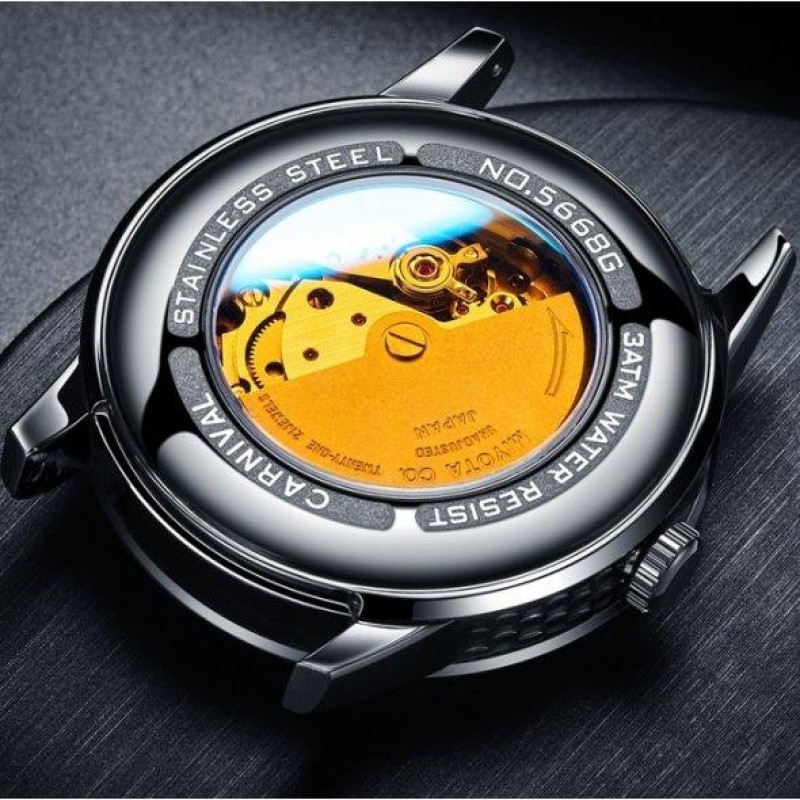 Чоловічий наручний годинник Carnival Special Чорний (1312877689)