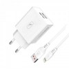 Зарядний пристрій Sky Dolphin SC30L 2USB 2.1A White MZP-000112
