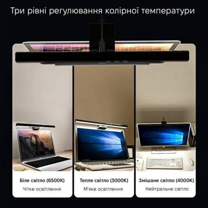 Лампа на монітор скрінбарь Inspire TB-30SA 5W 3000-6000K USB