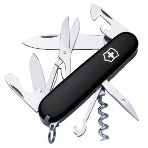 Ніж Victorinox Climber 1.3703 Чорний (Vx13703.3) Ніж Victorinox Climber 1.3703 Чорний (Vx13703.3)