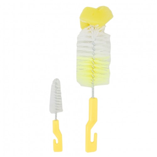 Набір йоржиків для миття пляшечок Mega Zayka MGZ-0211(Yellow) 2 шт Набір йоржиків для миття пляшечок Mega Zayka MGZ-0211(Yellow) 2 шт