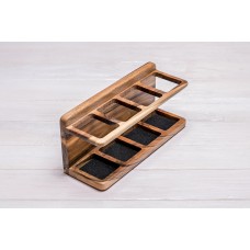 Органайзер підставка для макіяжу аксесуарів ecoWalnut 250x87.5x110 мм