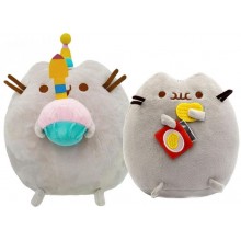 Набір м'яких іграшок S&T Pusheen cat 23х25 см та 12х15 см (vol-9988)