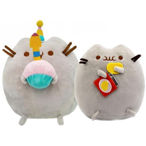 Набір м'яких іграшок S&T Pusheen cat 23х25 см та 12х15 см (vol-9988) Набір м'яких іграшок S&T Pusheen cat 23х25 см та 12х15 см (vol-9988)