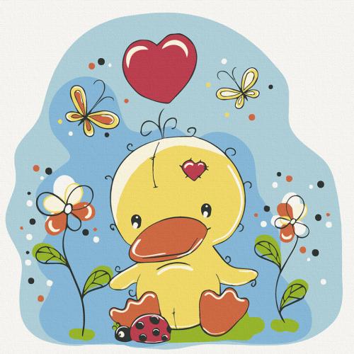 Розпис на полотні Art Craft Каченя 15533-AC 30х30 см Розпис на полотні Art Craft Каченя 15533-AC 30х30 см