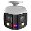 IP-відеокамера 2х4Мп Dahua DH-IPC-PFW3849S-A180-AS-PV 2.8 мм з подвійним об'єктивом та підсвічуванням