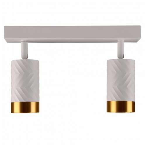 Спот Polux Arras 5.5x26x16 см Біло-золотистий (Pol323606)