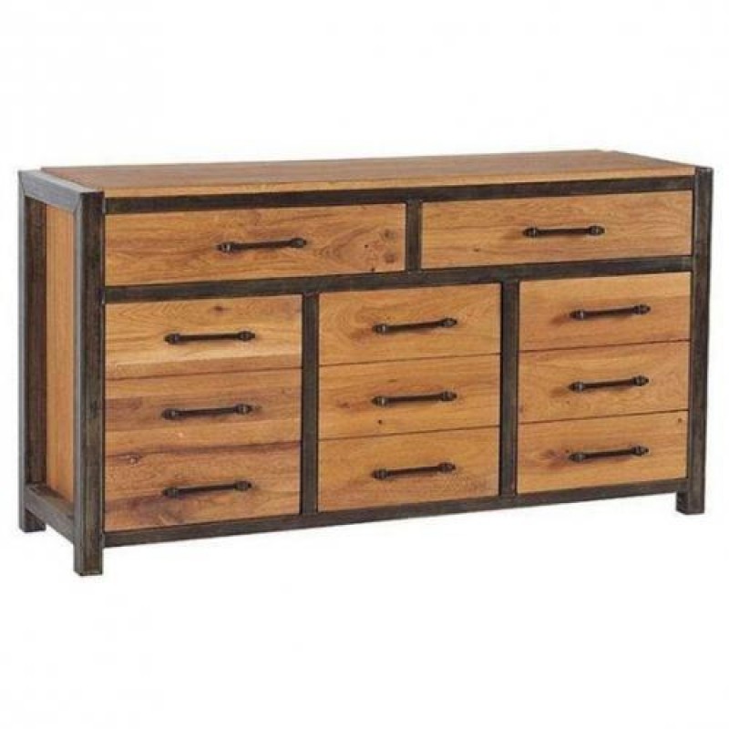 Комод Loft NS-288 830x1500x400 мм Чорний