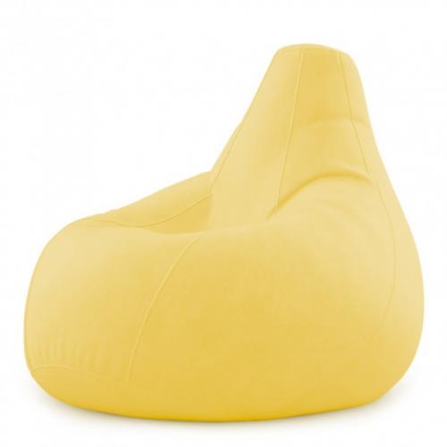 Крісло Мішок Груша Велюр 150х100 Студія Комфорту Великий жовтий Крісло Мішок Груша Велюр 150х100 Студія Комфорту Великий жовтий