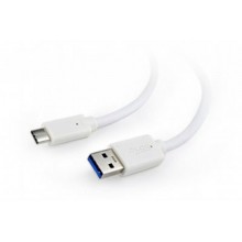 Кабель Cablexpert USB 3.0 Type-A - USB Type-C 1 м Білий (CCP-USB3-AMCM-1M-W)
