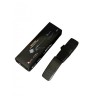 Ніж-ремінь туристичний Gorillas BBQ 4037 19 см Чорний (KN1039)