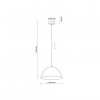 Люстра TK Lighting Faro Бежевий (TK5899)