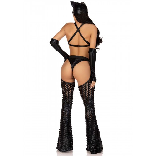 Еротичний костюм кішечки-пані Leg Avenue Mistress Kitty XS в інтернет супермаркеті PbayMarket!