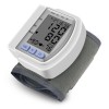 Тонометр автоматичний на зап'ясті KWL-W01 цифровий вимірювач кров'яного тиску та пульсу Білий