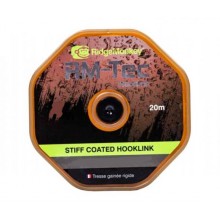 Повідковий матеріал RidgeMonkey RM-Tec Stiff Coated Hooklink Organic Brown 25lb 20м (1013-9168.00.39)
