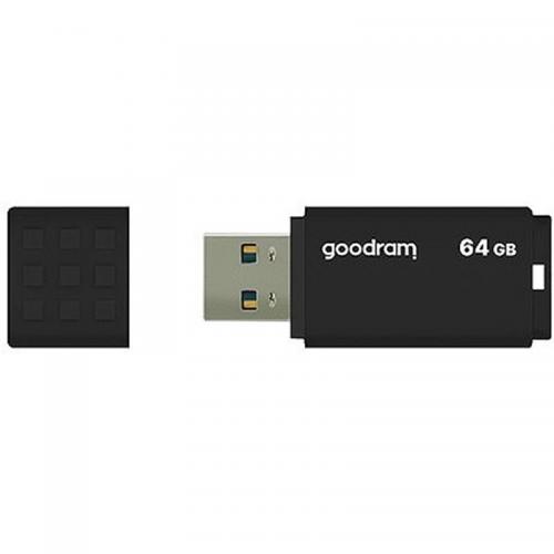 Флеш-накопичувач USB3.0 64GB GOODRAM UME3 Black (UME3-0640K0R11) в інтернет супермаркеті PbayMarket!