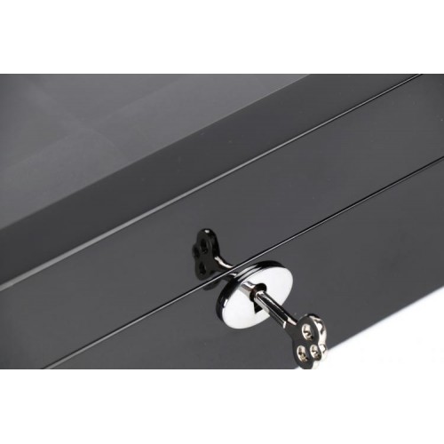 Скринька для зберігання годинників Salvadore 841-8BB 24х18,5х9 см Чорний Скринька для зберігання годинників Salvadore 841-8BB 24х18,5х9 см Чорний