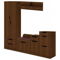 Передпокій Фаїна А1 Компанит Горіх екко (komA3) Передпокій Фаїна А1 Компанит Горіх екко (komA3)