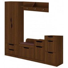 Передпокій Фаїна А1 Компанит Горіх екко (komA3)