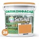 Фарба Фасадна Skyline Силіконфасад 2050-Y40R (C) Шеллі 3 л