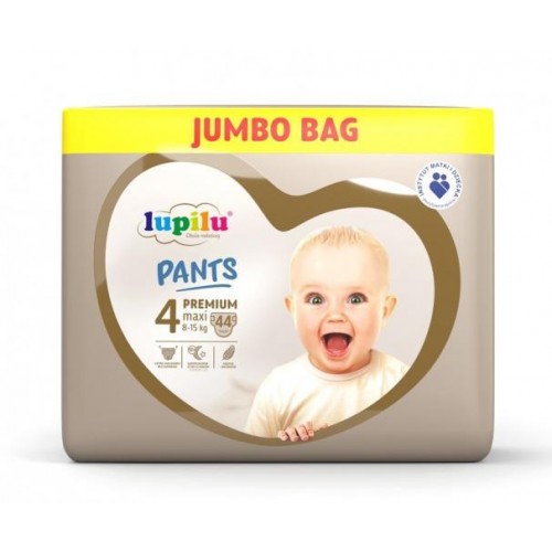 Підгузники - трусики Lupilu Pantsy Premium Jumbo Bag 4 Maxi 8-15 кг 44 шт в інтернет супермаркеті PbayMarket!