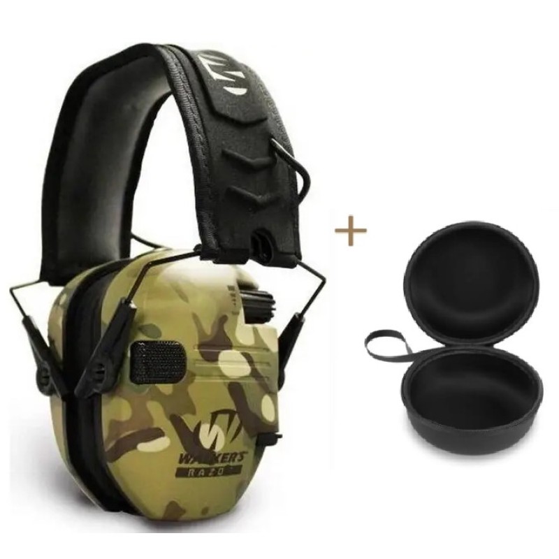 Активні навушники Walkers Razor з чохлом та кріпленням OPS Core Чебурашки Мультикам (2004503529)