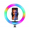 Світлодіодне селфі-кільце з RGB підсвічуванням OPT-TOP Soft Ring Light MJ300 (1756374695)