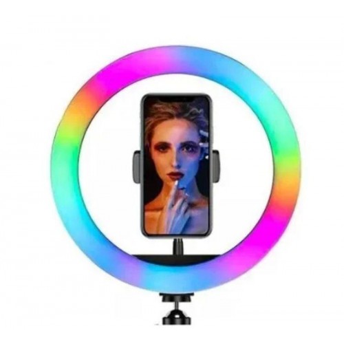 Світлодіодне селфі-кільце з RGB підсвічуванням OPT-TOP Soft Ring Light MJ300 (1756374695)