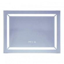 Дзеркало Mixxus Light MR01-80x60 (годинник, LED-підсвічування, антизапотівання) (MI5998)