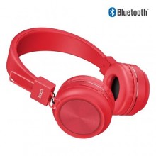 Навушники Bluetooth HOCO W25 Promise бездротові навушники зі складними амбушюрами Червоний