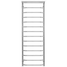 Рушникосушарка водяна Трапеція з полицею П14 500х1500 Deffi Хром (C.TP.150.50.14.C.B)