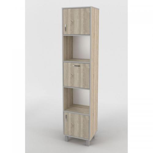 Шафа-Пенал Тиса Мебель ШС-407 Дуб сонома 205x35x45 см