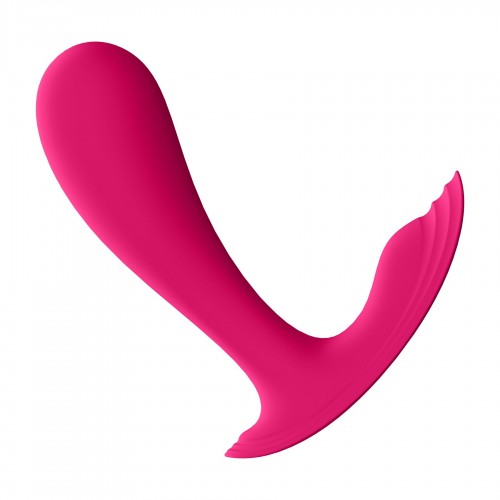 Смарт-вібратор у трусики Satisfyer Top Secret Pink вагінально-кліторальний, 2 мотори в інтернет супермаркеті PbayMarket!