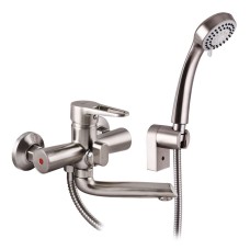 Змішувач для ванни ZERIX PUD3 045 нержавіюча сталь (ZX2920)