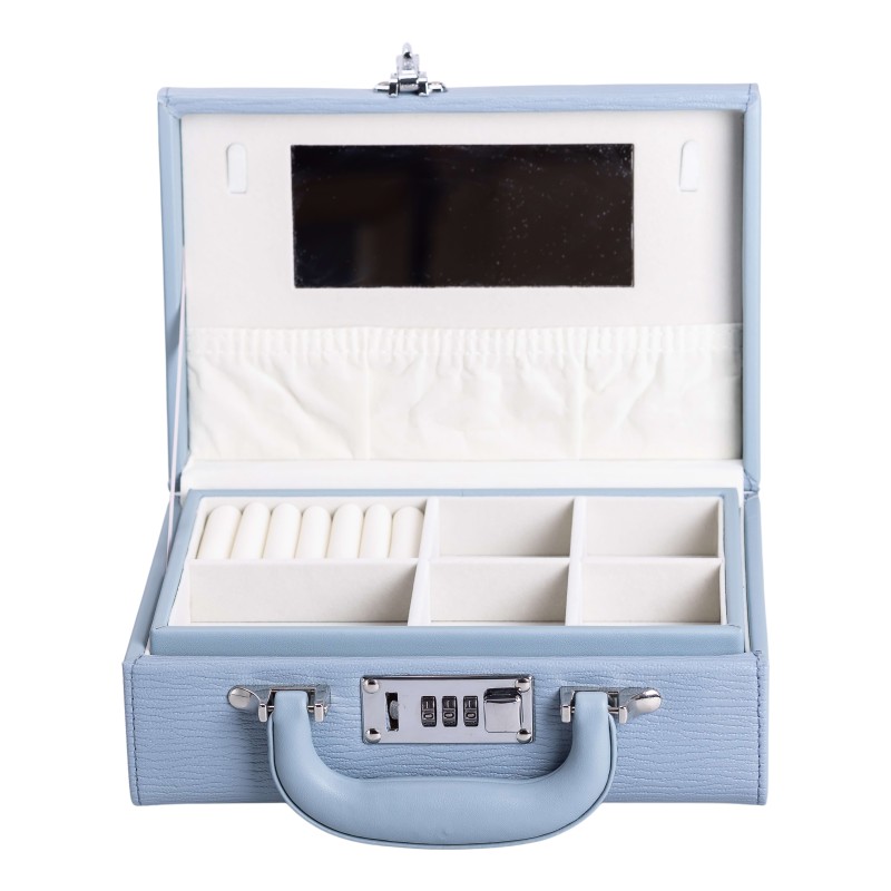 Кейс-органайзер для прикрас YIWU 24x16x9.5 см Синій (HP-5-24BL)