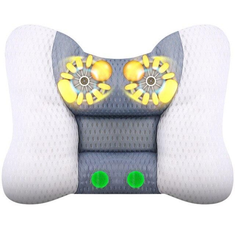 Подушка масажер для шиї Benbo А-3 Сірий (1886927891)