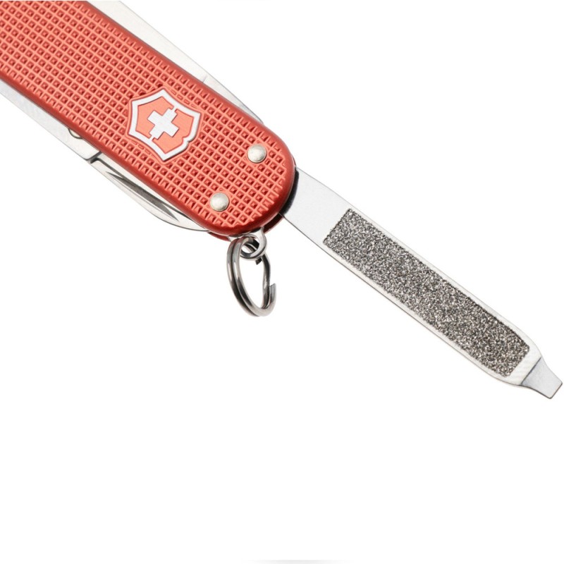 Складаний швейцарський ніж Victorinox Classic SD Stone Red 5,8 см Червоний (0.6221.L25)
