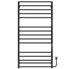 Рушникосушарка електрична Lux П15 700х1400 Deffi Чорний JD04 (A.LU.140.70.15.E.B.R.2)