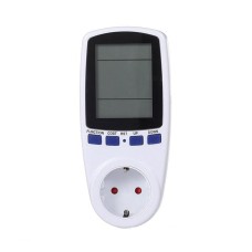 Цифровий ватметр для вимірювання потужності No Brand 3680W 16A Білий (H051161)